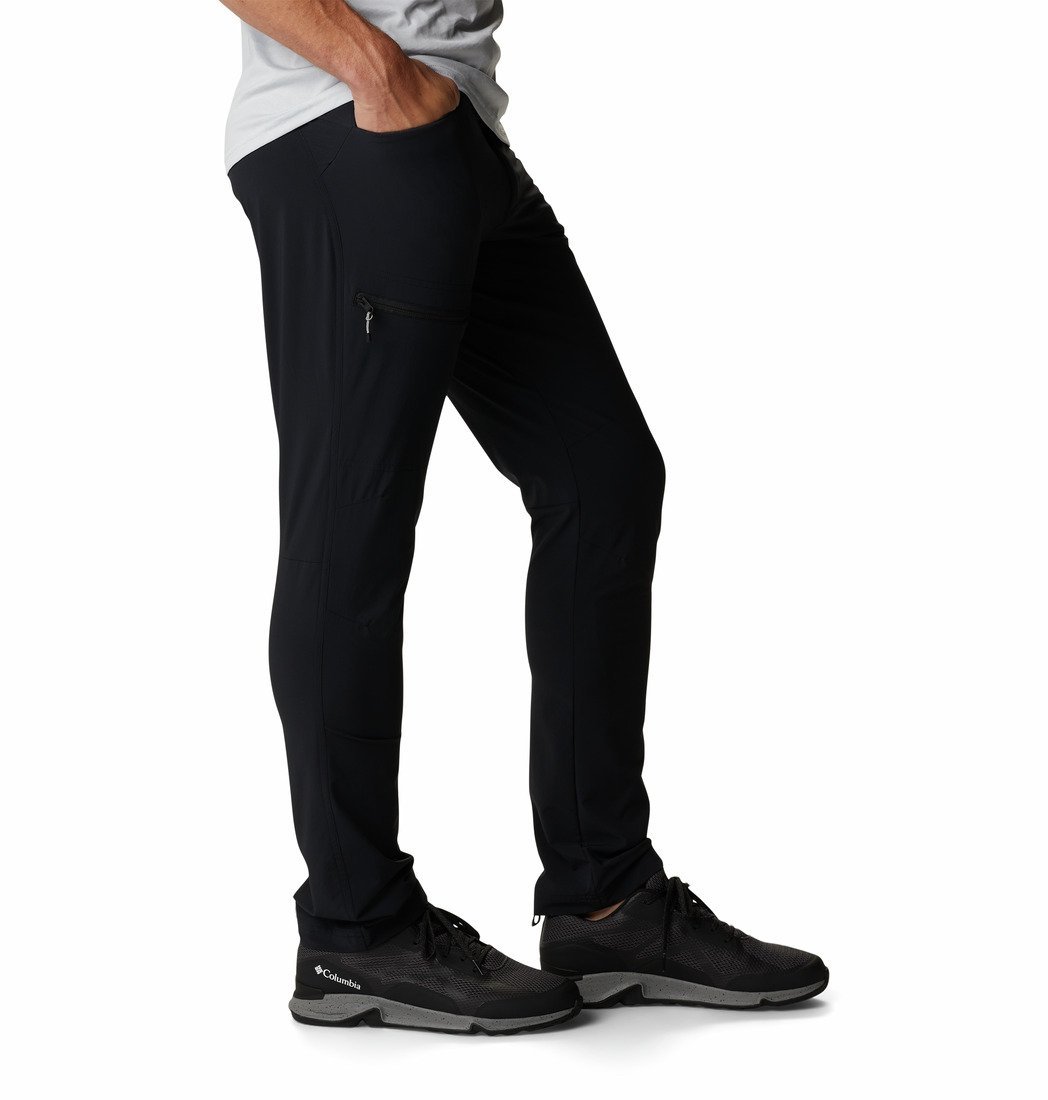 Nohavice Columbia Titan Pass™ II Zero Pant M - čierna (štandardná dĺžka)