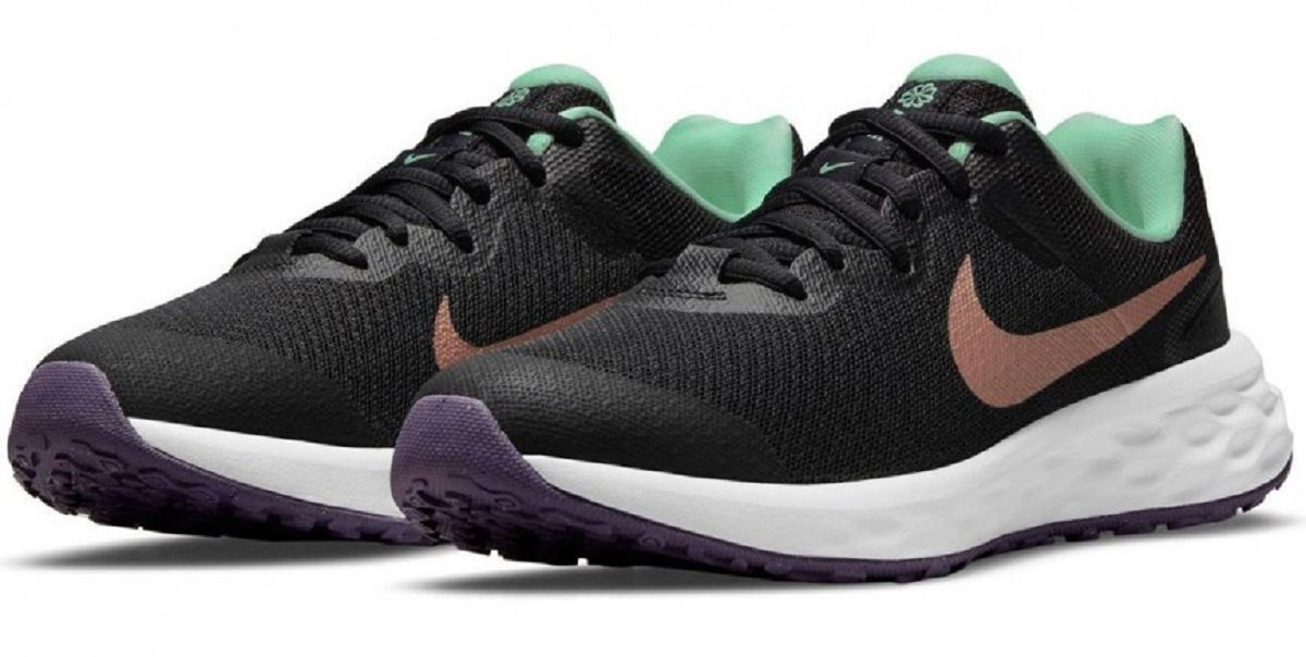 Topánky Nike Revolution 6 GS K - čierna