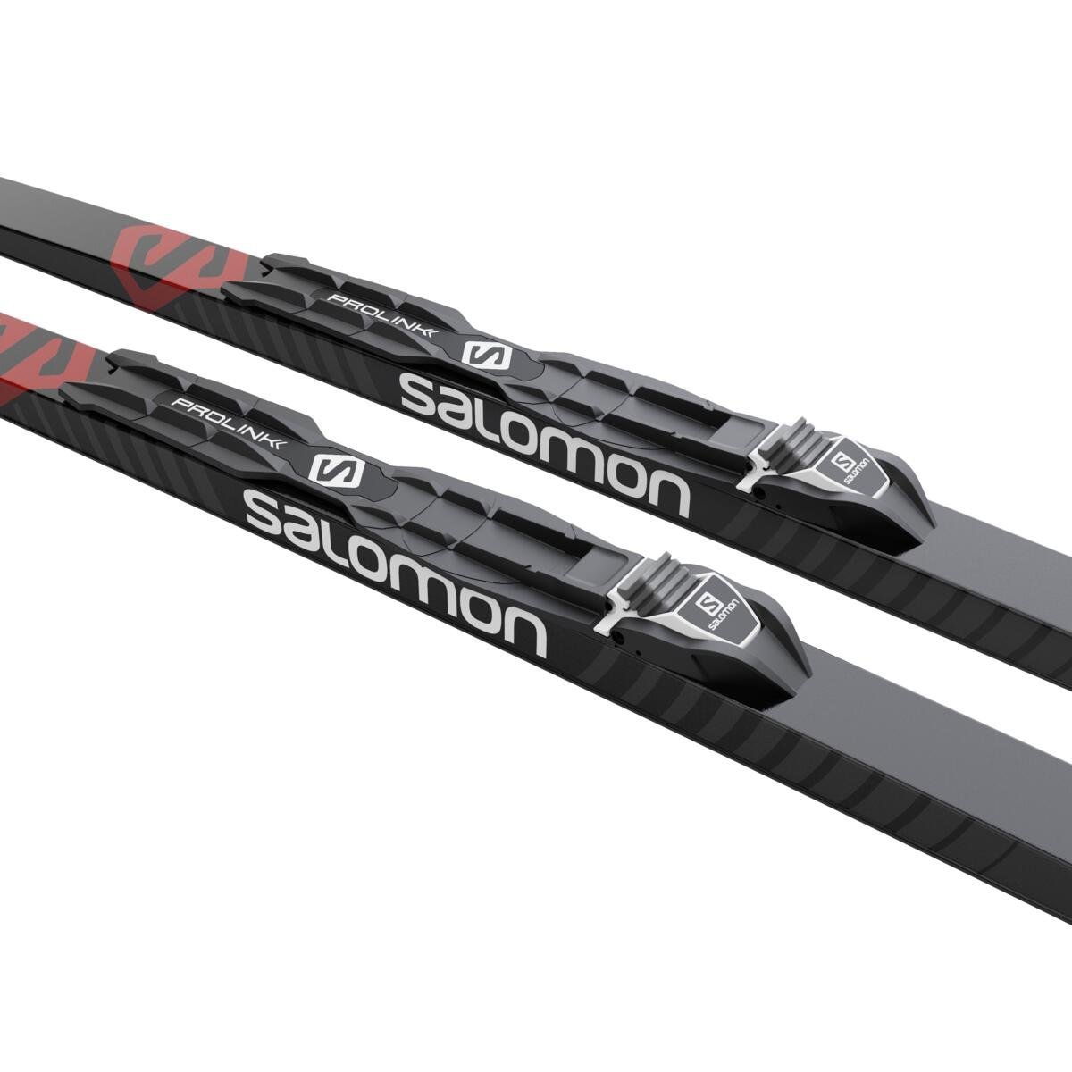Sada bežeckých lyží Salomon ESCAPE 6 SKIN + viazanie PROLINK ACCESS CL - čierna