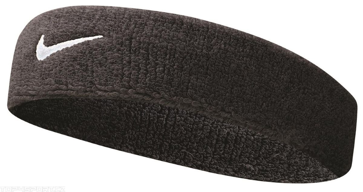 Čelenka Nike Swoosh - čierna